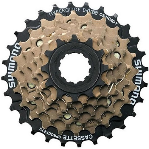 Кассета Shimano Tourney CS-HG20-7, UG/HG, 7 скоростей, 12-28T, без упаковки, 5-587632