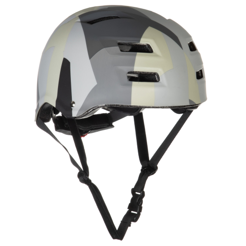 Защитный шлем STG MTV1 Military, с фикс застежкой, белый-серый