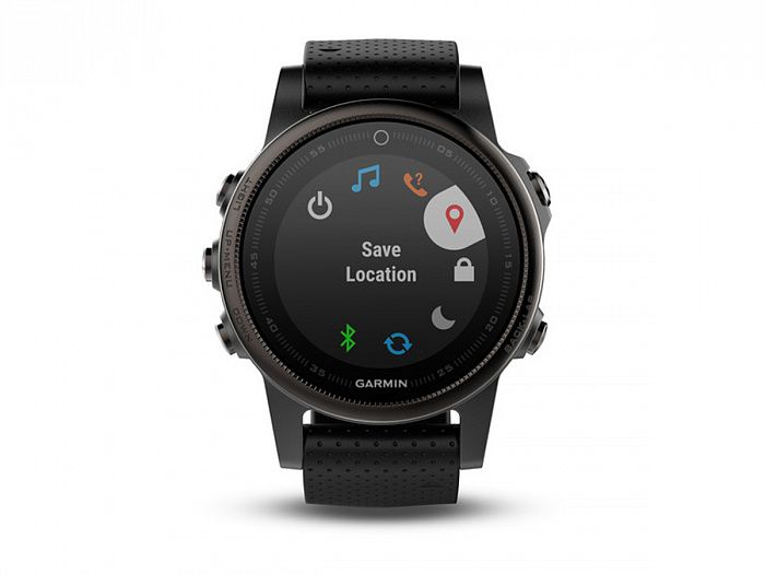 Часы GARMIN Fenix 5S Sapphire (Black)