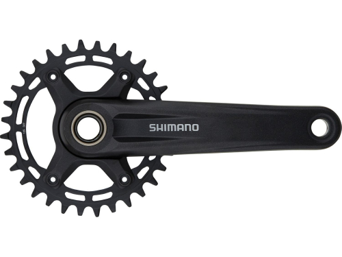 Система Shimano MT510-1, 12ск, 175мм, ин.вал, 32T без каретк., для CL:52мм, цв. Черный, EFCMT5101EXA2L