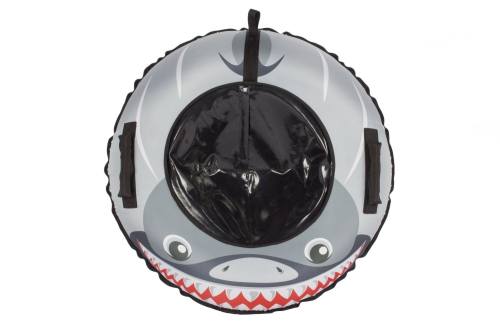 Тюбинг Snowstorm BZ-100_SHARK, 100 см, серый с черным
