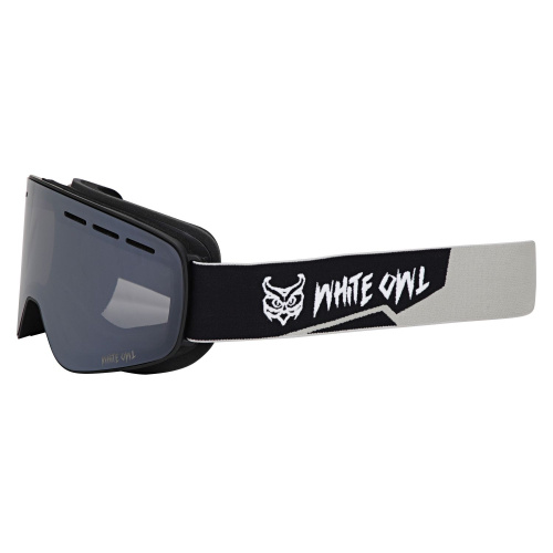Маска горнолыжная White Owl FA-066, серебристый-черный