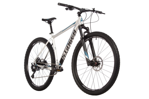 Велосипед Stinger Reload Std 29" (2023), рама 22" (185-195 см), серебристый