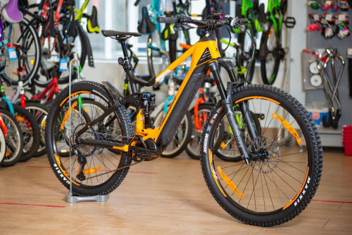 Велосипед Merida eONE-SIXTY 8000 29"/27.5" (2021), рама XL, оранжевый