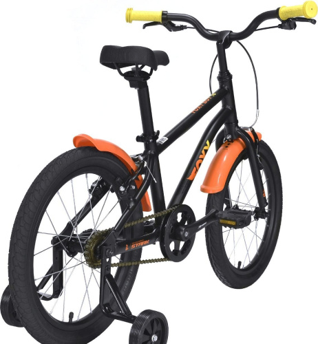 Велосипед Stark Foxy Boy 18 (2024) (110-130 см), черный