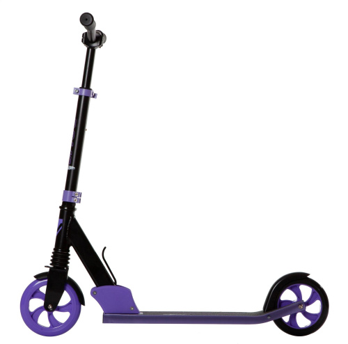 Городской самокат Novatrack Polis 160 (2021), фиолетовый