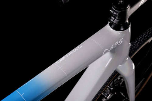 Велосипед Cube Cross Race C:62 SL 28" (2022), рама 58 см (185-195 см), белый