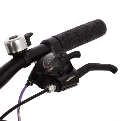 Велосипед Novatrack Katrina 21.D 24" (2024), рама 10" (130-155 см), белый