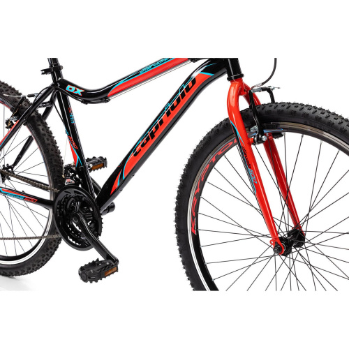 Велосипед CAPRIOLO DIAVOLO DX 600 26" (2023), рама 17" (130-155 см), красный