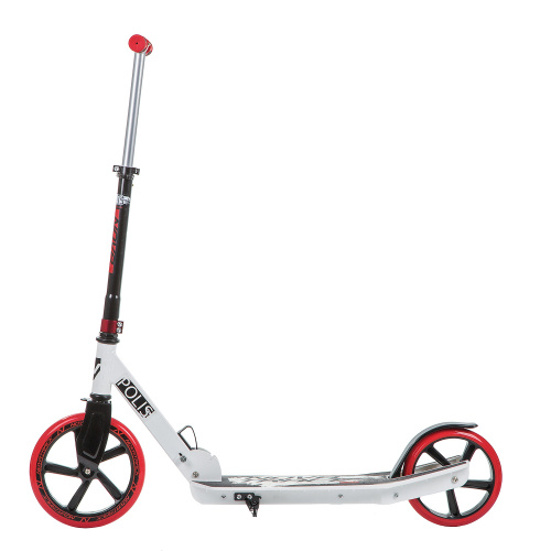 Самокат NOVATRACK POLIS 230 Plastic  (2019), красный