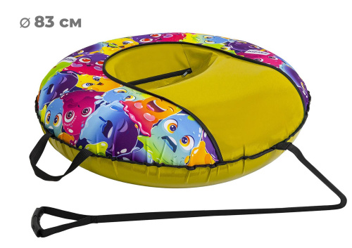 Тюбинг 83см ОКСФОРД SLIME Comfort, желтый