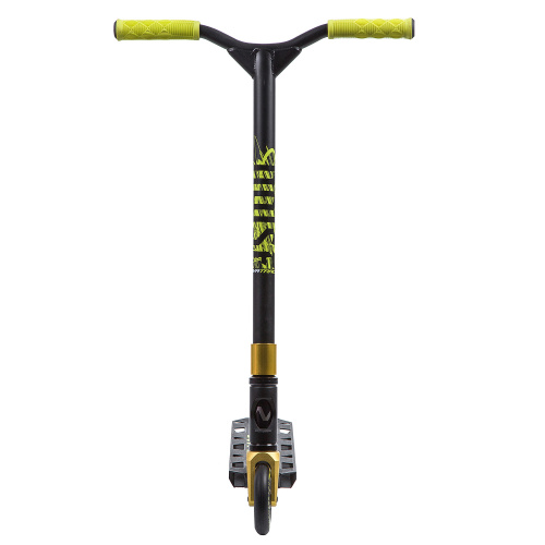 Самокат трюковой NOVATRACK NOICE 110 PRO BL (2019), лимонный