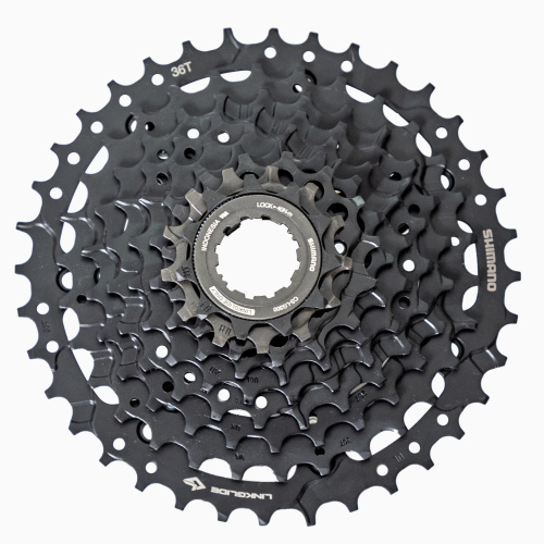 Кассета Shimano Cues CS-LG300-9, 9 скоростей, 11-36T