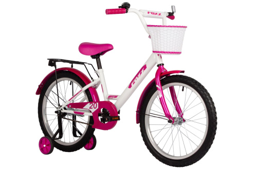 Велосипед Foxx Simple 20 (2025) (110-130 см), белый