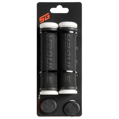 Грипсы STG, черно-белая