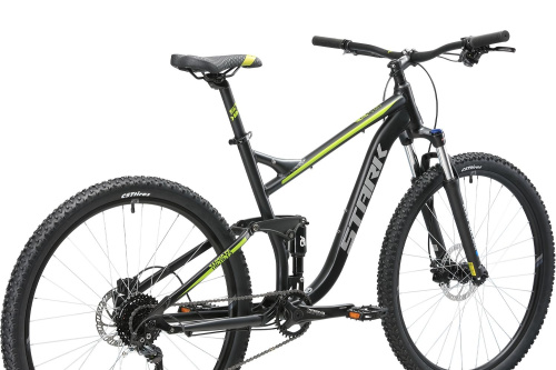 Велосипед Stark Tactic FS 29.5 HD (2022), рама 22" (185-195 см), черный