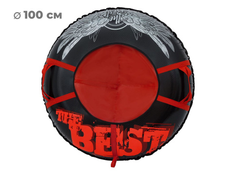 Тюбинг-ватрушка Тяни-Толкай 100см ТЕНТ BEST (С камерой), ТТ.002VR126