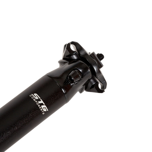 Подседельный штырь STG SP-609, ø31.6 мм, 350 мм, алюминий, черный, черный