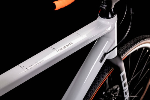 Велосипед Cube Cross Race 28" (2022), рама 61 см (195-205 см), серый