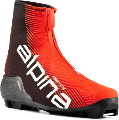 Лыжные ботинки Alpina для классического хода Comp Classic, 5372-1B, красный