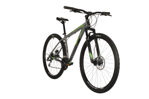Велосипед STINGER GRAPHITE EVO 29" (2021), рама 22" (185-195 см), серый