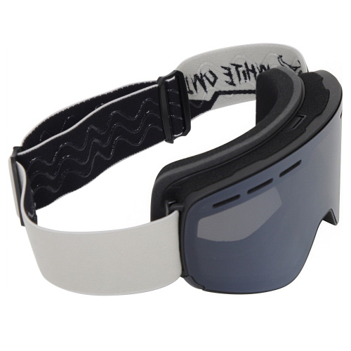 Маска горнолыжная White Owl FA-066, серебристый-черный