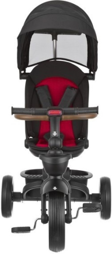 Велосипед трехколесный Slider Eva HM-618, складной, с ручкой управления (92-98 см), черный