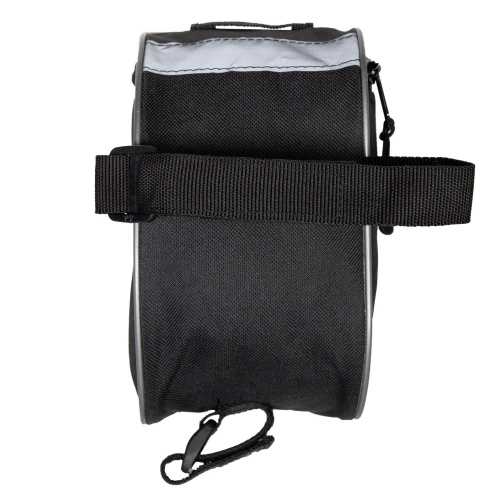 Велосумка под седло STG FB-004, размер 18х9х9 см, черный-серый