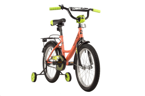 Велосипед Novatrack Vector 18" (2022) (110-130 см), оранжевый