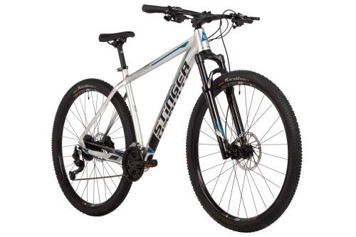 Велосипед Stinger Reload STD 45 Silver Edition 29 (2025), рама 22" (185-195 см), серебристый