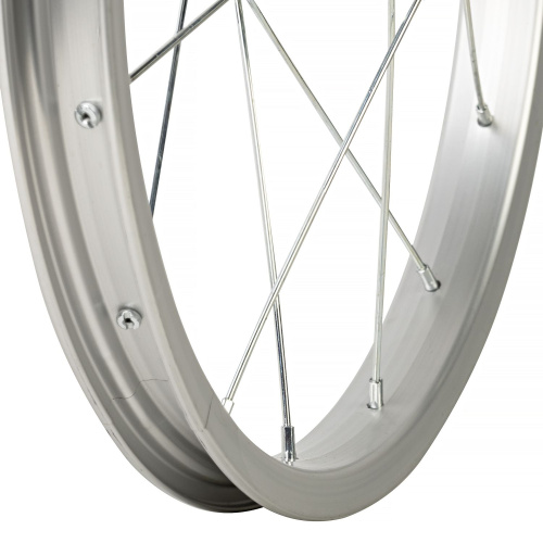 Колесо переднее 16" одинарный обод 20 спиц