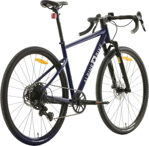 Велосипед Alpinebike Gravel 10 (2024), рама S/M (165-175 см), темно-синий