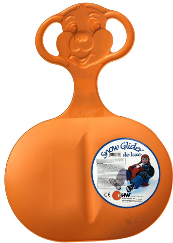 Ледянка KHW SNOW GLIDER MIT MOTIV с фигурной ручкой, цвет в ассортименте