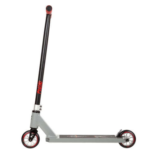 Самокат трюковой NOVATRACK PSYCHO'40 (2022), серебристый