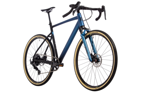 Велосипед Stinger Gravix FS-1 (2024), рама L (175-185 см), черный