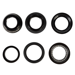 Рулевая колонка Gineyea GH-818D, конусная, 1 1/8", 28.6/44-30/44, черный Рулевая колонка Gineyea GH-818D, конусная, 1 1/8", 28.6/44-30/44, черный