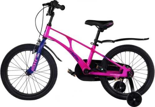 Велосипед Maxiscoo Air Стандарт 18" (2024) (110-130 см), розовый