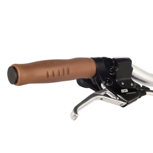 Велосипед Novatrack Town 20" (2024) (110-130 см), черный