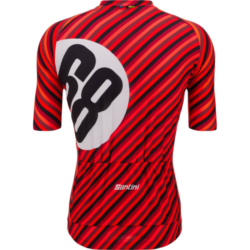 Веломайка Santini Imola 1968 - UCI SS Cycling Jersey, красный