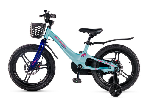 Велосипед Maxiscoo Jazz Pro 18 (2025) (110-130 см), голубой