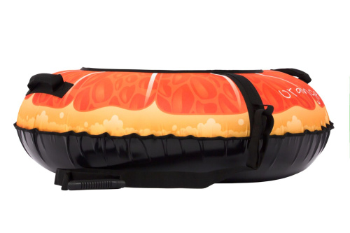 Тюбинг Snowstorm BZ-100_ORANGE, 100 см, оранжевый с черным