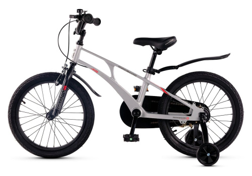 Велосипед Maxiscoo Air Стандарт 18 (2025) (110-130 см), серый