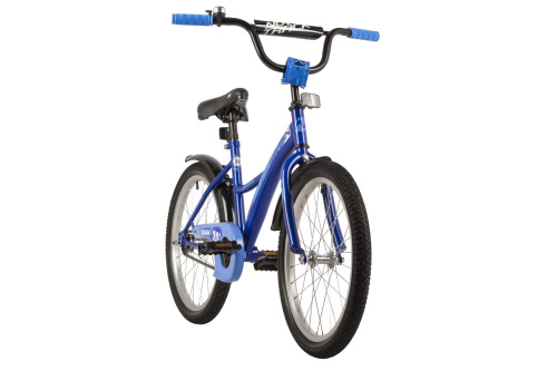Велосипед Novatrack Strike 20 (2022) без доп. колес (110-130 см), синий