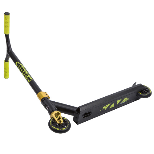 Самокат трюковой NOVATRACK NOICE 110 PRO BL (2019), лимонный