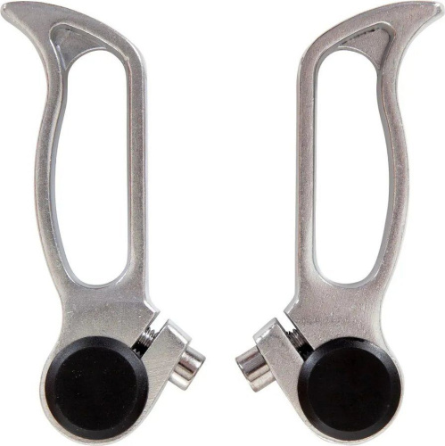 Рога на руль STG GR6258, алюминий, серебристый