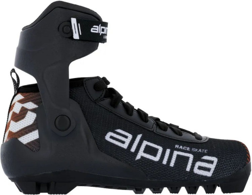 Ботинки Alpina для лыжероллеров для конькового хода Race SK SM, 5352-1, черный