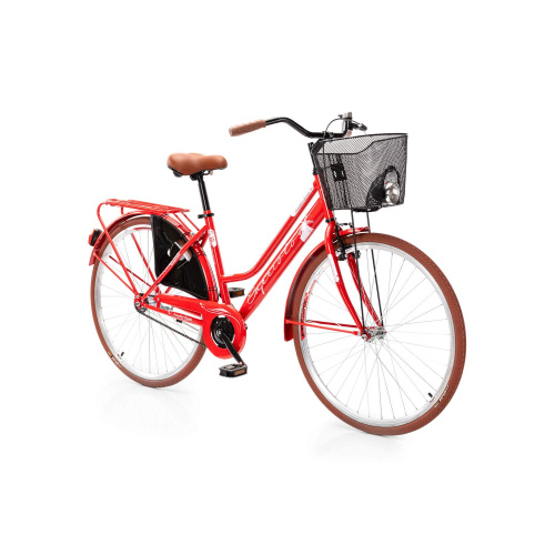 Велосипед Capriolo City Amsterdam Lady (1 X 3) 28'' (2023), рама 18" (165-175 см), красный