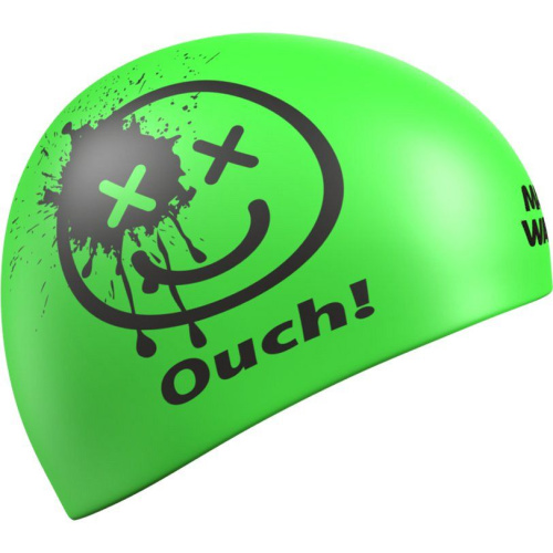 Шапочка силиконовая Mad Wave Don't Touch Reversible, синий