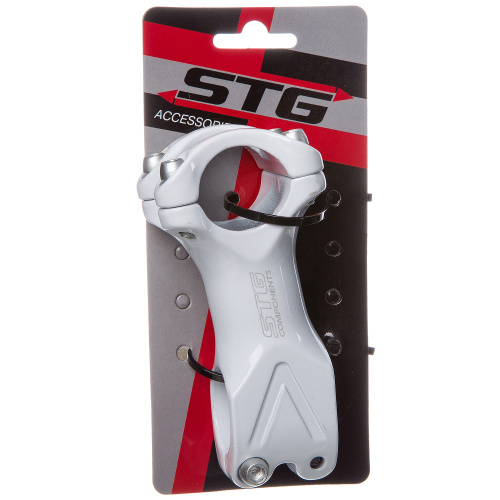 Вынос STG HS-078 80 мм, под руль 31,8 мм, белый, белый