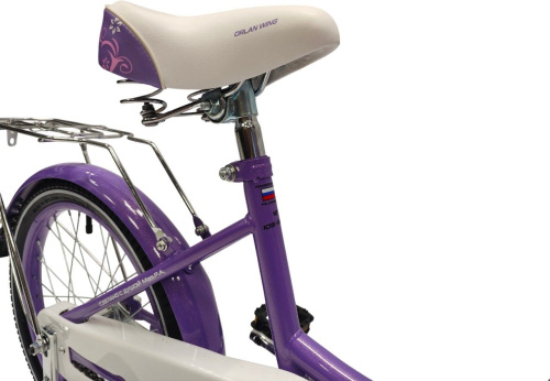 Велосипед Falcon Bike Funny 20 (2025) (110-130 см), фиолетовый